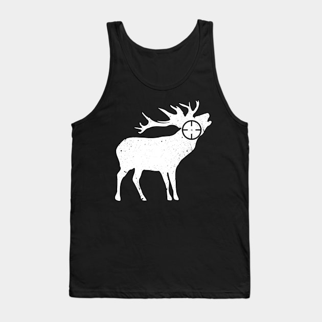 Hunting Deer Forest Sniper Shoot Tank Top by Shirtbubble